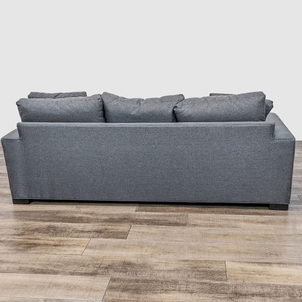 Gray Room & Board Metro 88 inch Sofa with Chaise