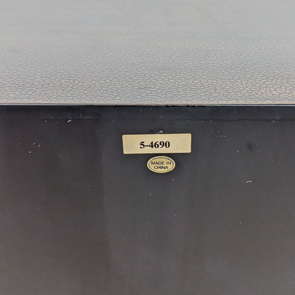 Ethan Allen Painted Demilune Cabinet