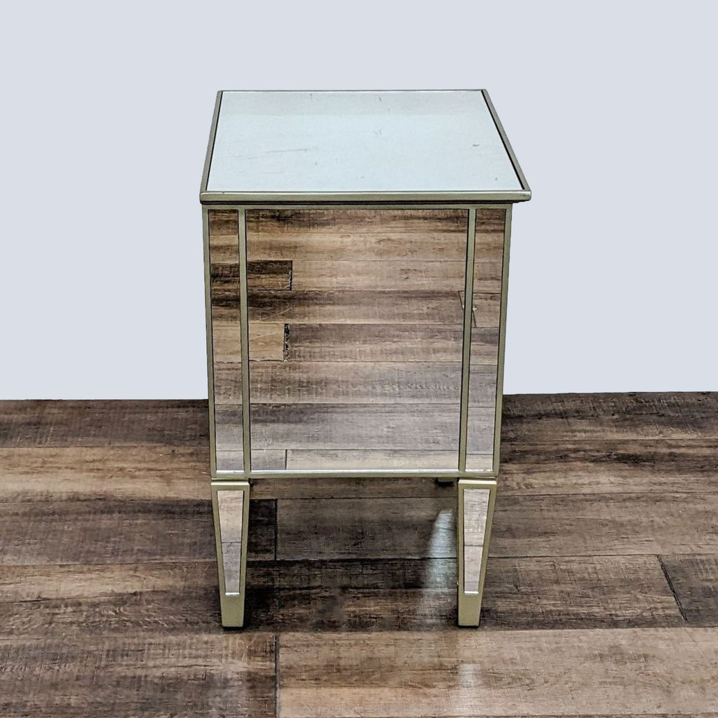 Pottery Barn Park Mirrored Nightstand