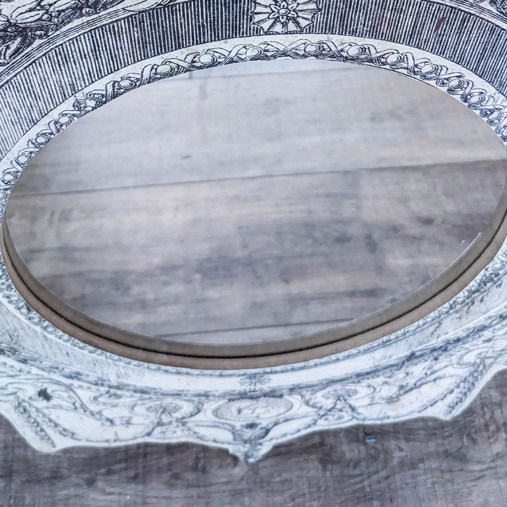 Peacock Park Vintage Inspired Wall Mirror