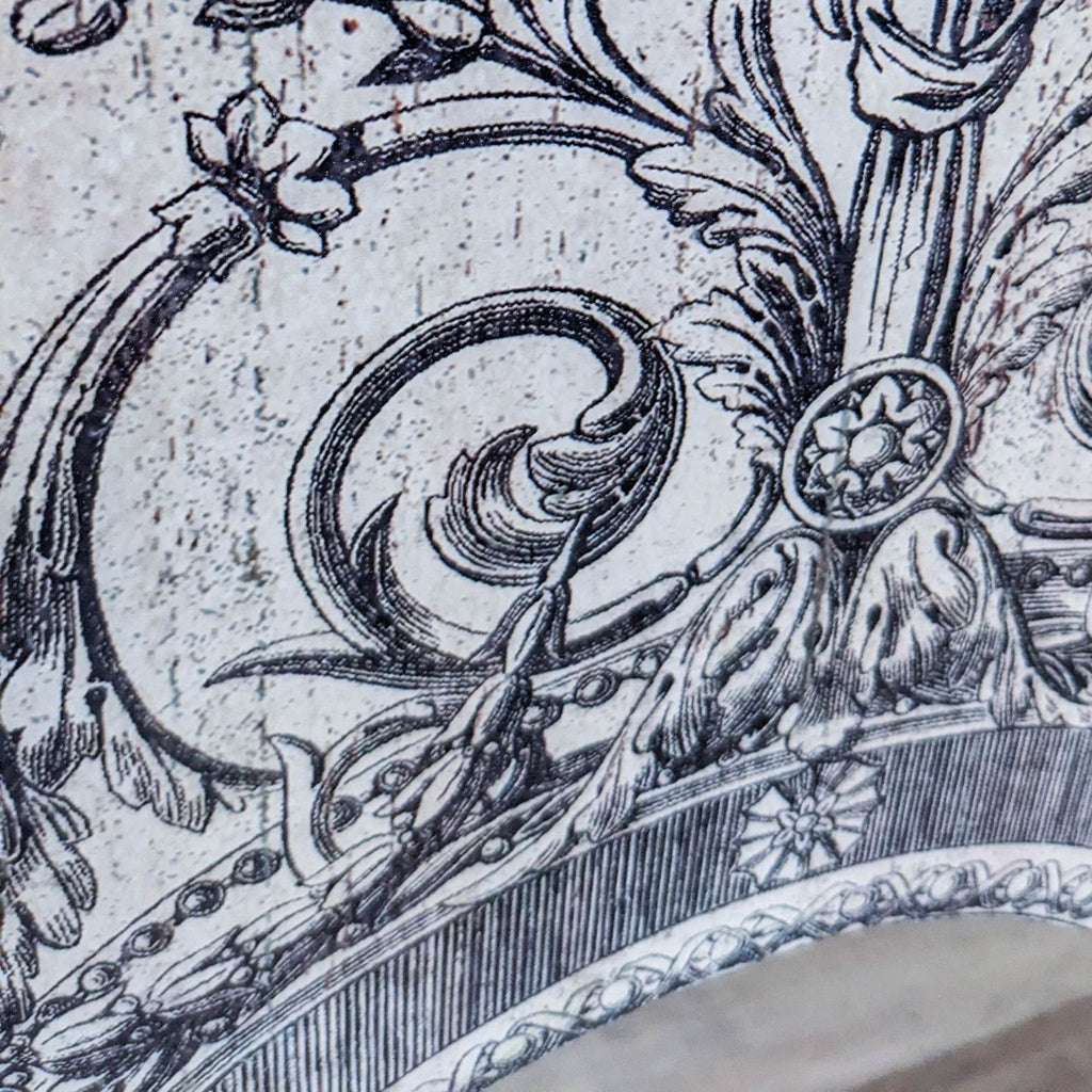 Peacock Park Vintage Inspired Wall Mirror