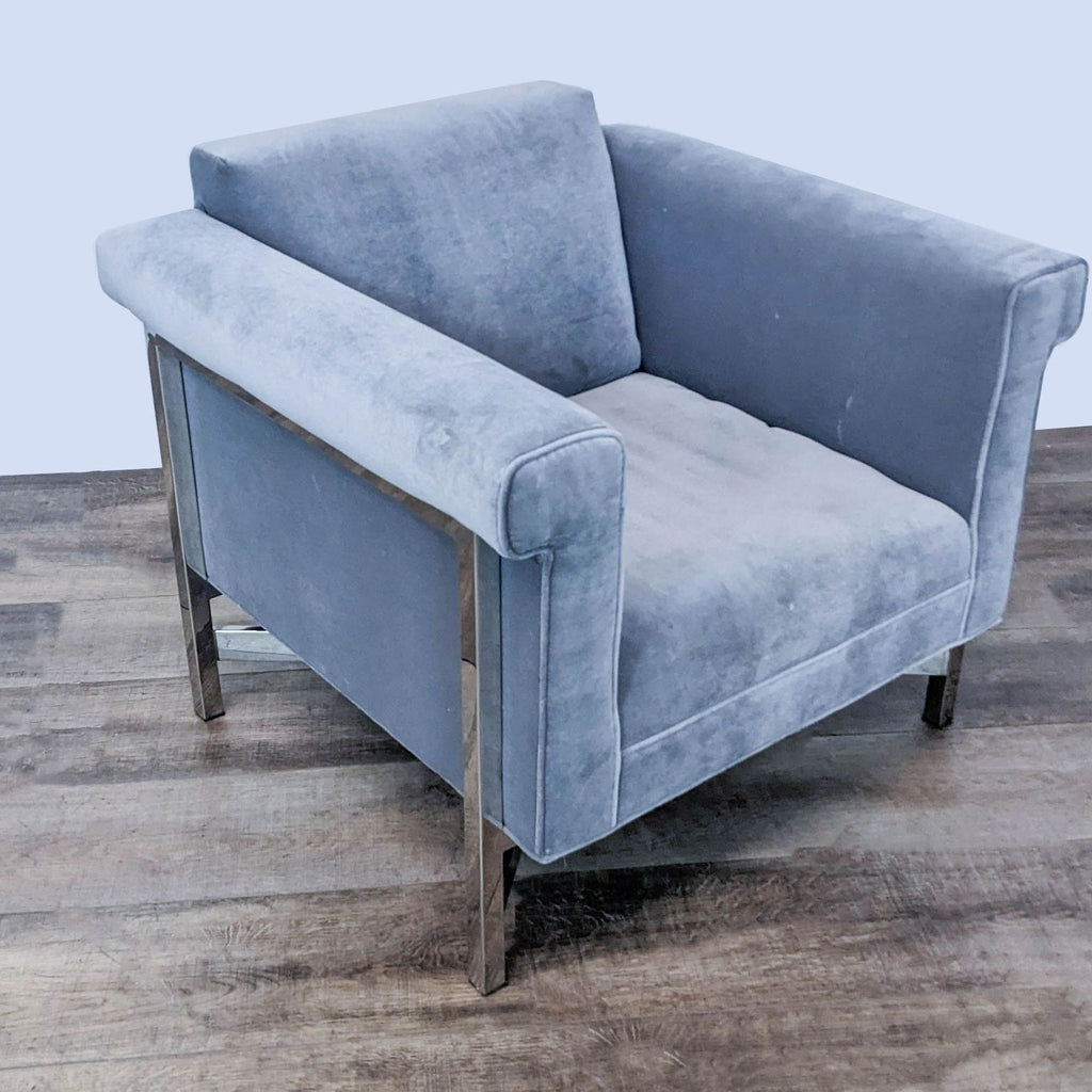 Mitchell Gold + Bob Williams Modern Key Upholstered Lounge Chair