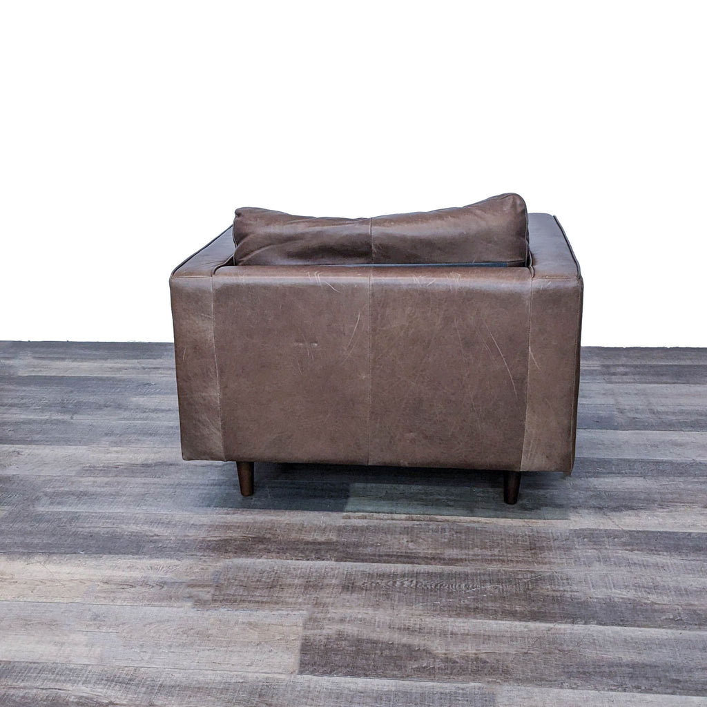 Article Sven Modern Leather Lounge Chair