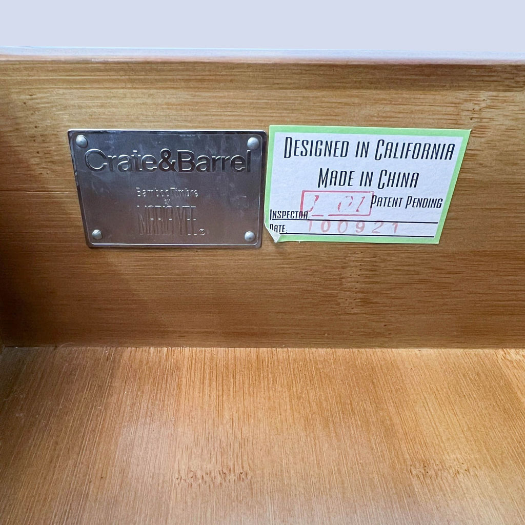 Crate & Barrell Maria Yee Nightstand