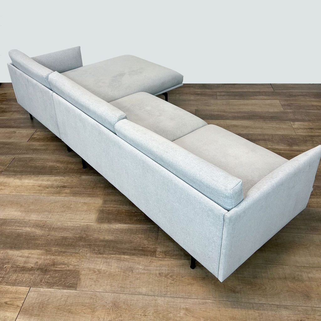 Modern Outline Sectional Sofa with Chaise from Design Within Reach