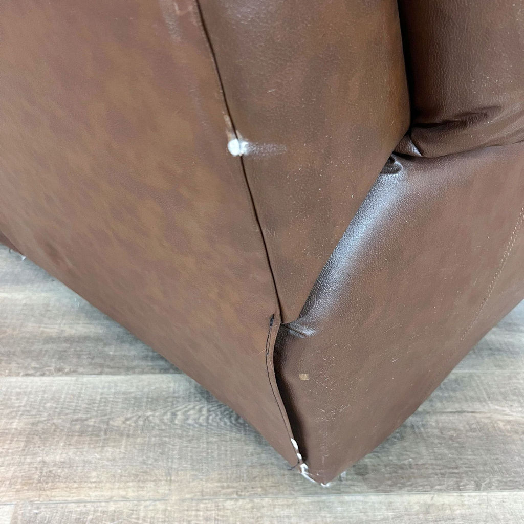 n Leather Reclining Sofa