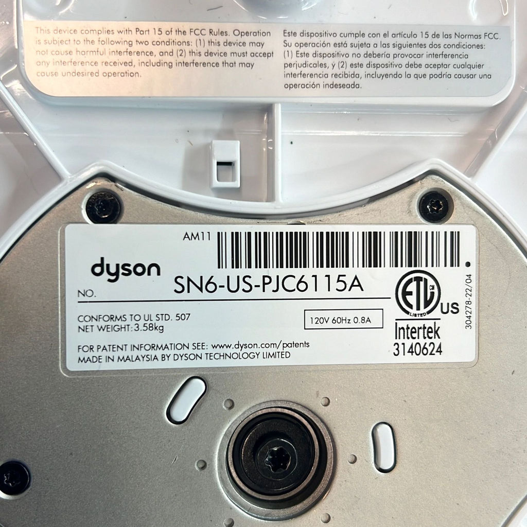 Dyson Bladeless Air Multiplier Fan for Smooth, Uninterrupted Airflow