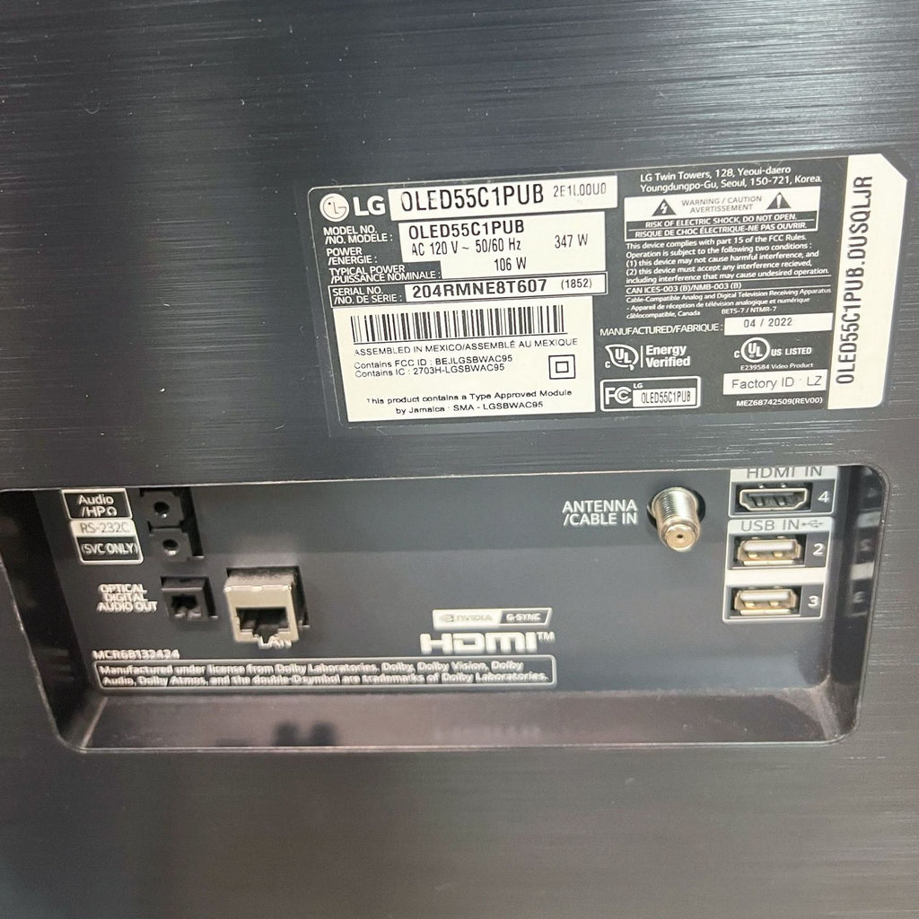 Sleek LG HD TV with Smart Features and Art Display Mode