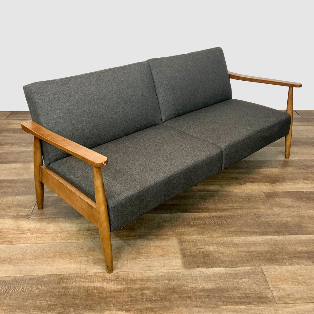 Dorel Home ProductsGray Linen Contemporary/Modern Full Futon