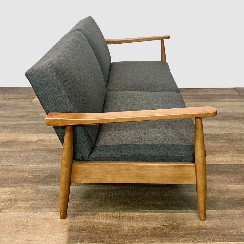 Dorel Home ProductsGray Linen Contemporary/Modern Full Futon