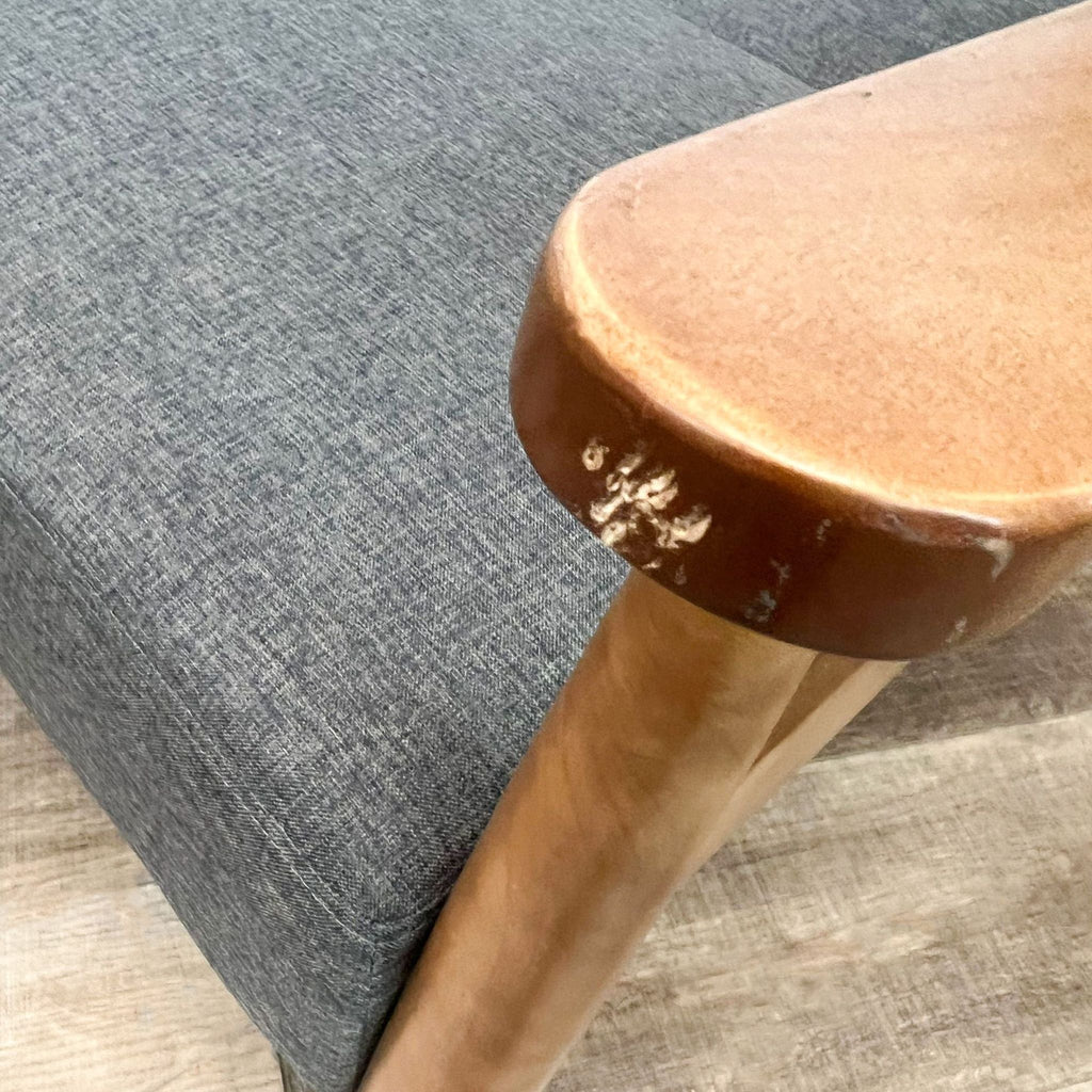 Dorel Home ProductsGray Linen Contemporary/Modern Full Futon