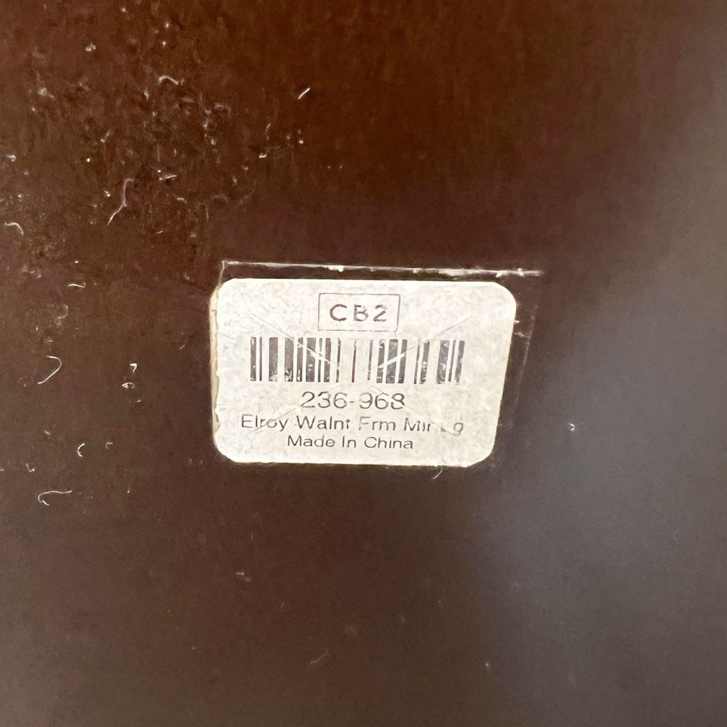 CB2 Elroy Walnut Frame Wall Mirror