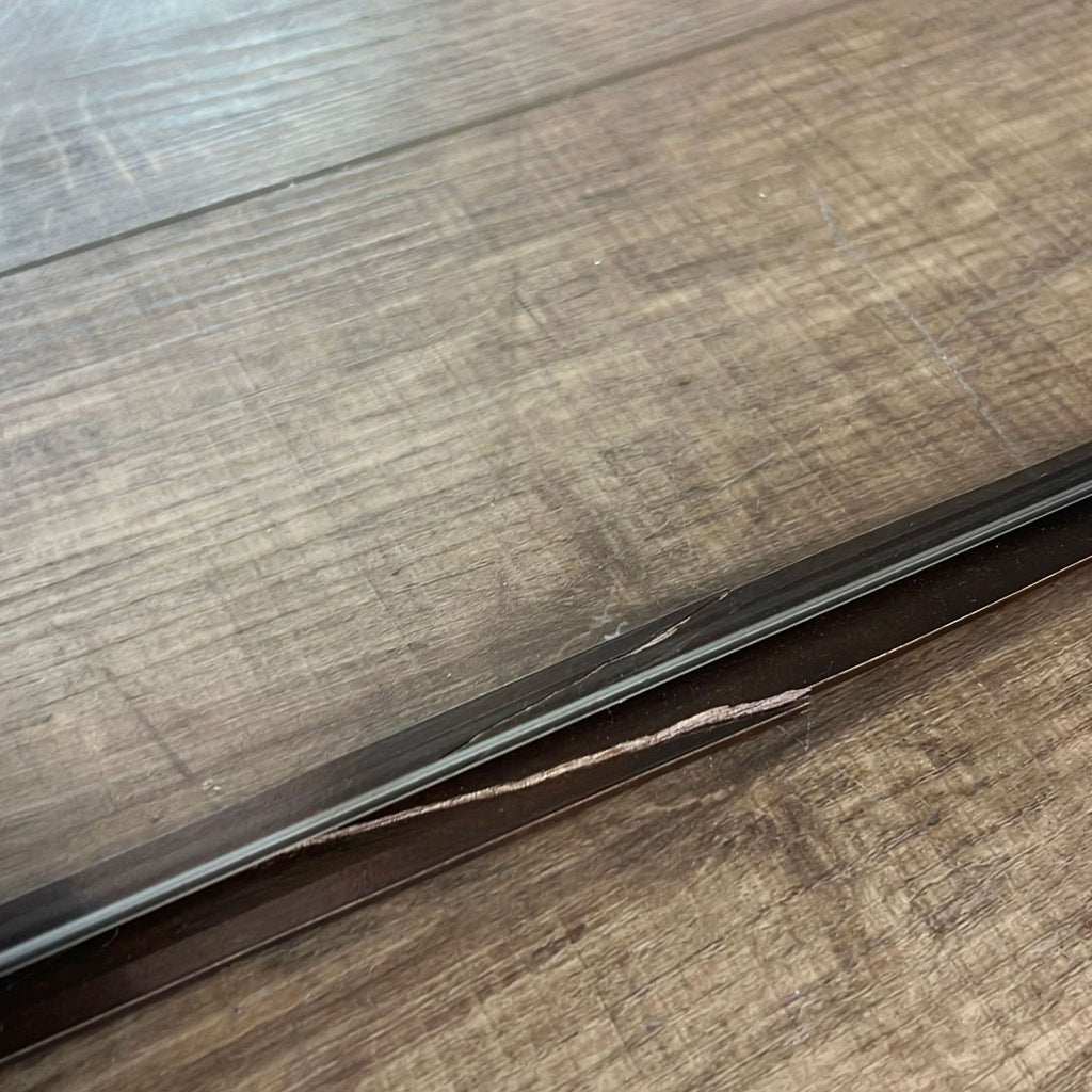 CB2 Elroy Walnut Frame Wall Mirror