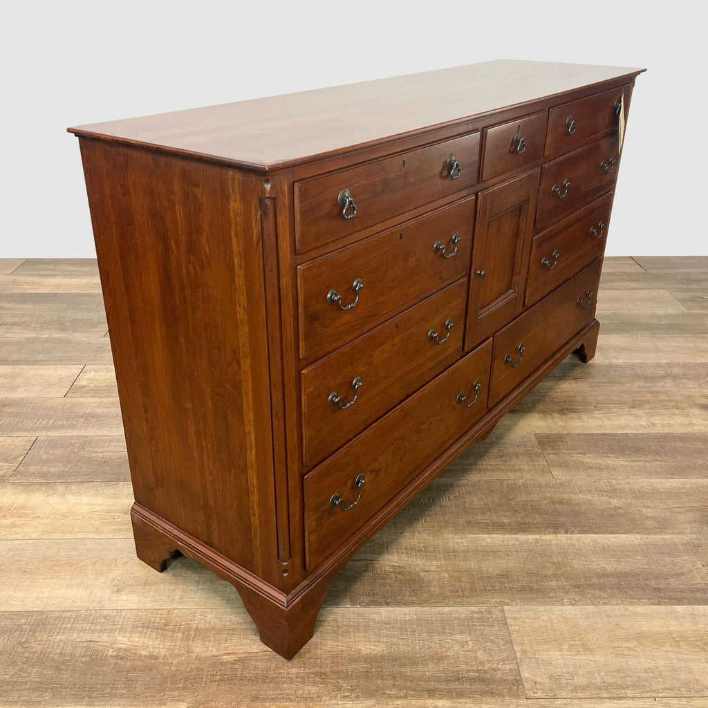 Vintage Lexington Bob Timberlake Cherry 9 Drawer Dresser with Mirror