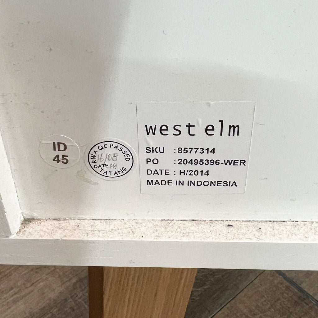 West Elm Mid-Century 5 Drawer Highboy