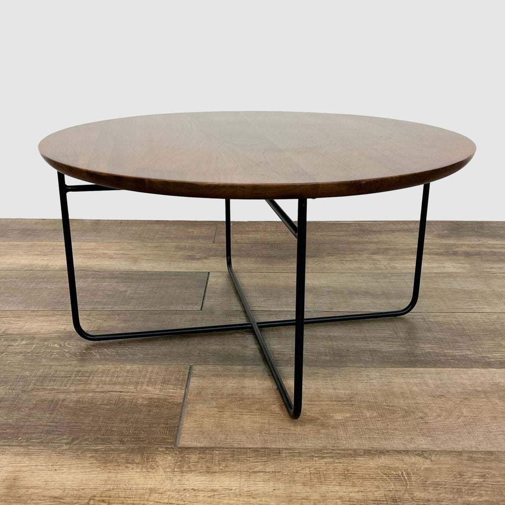 AllModern Wood and Metal Wadsworth Coffee Table