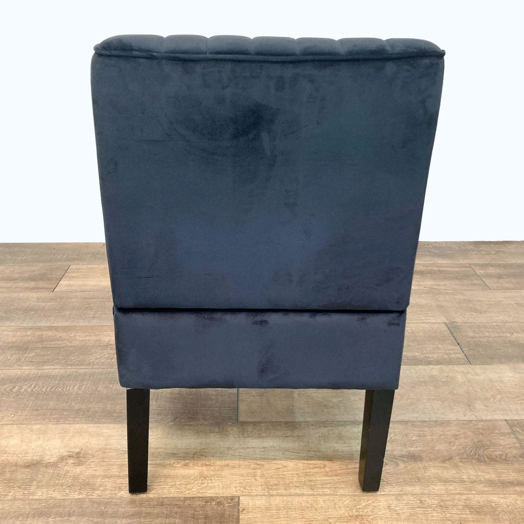Evans Velvet Slipper Chair by US Pride Furniture
