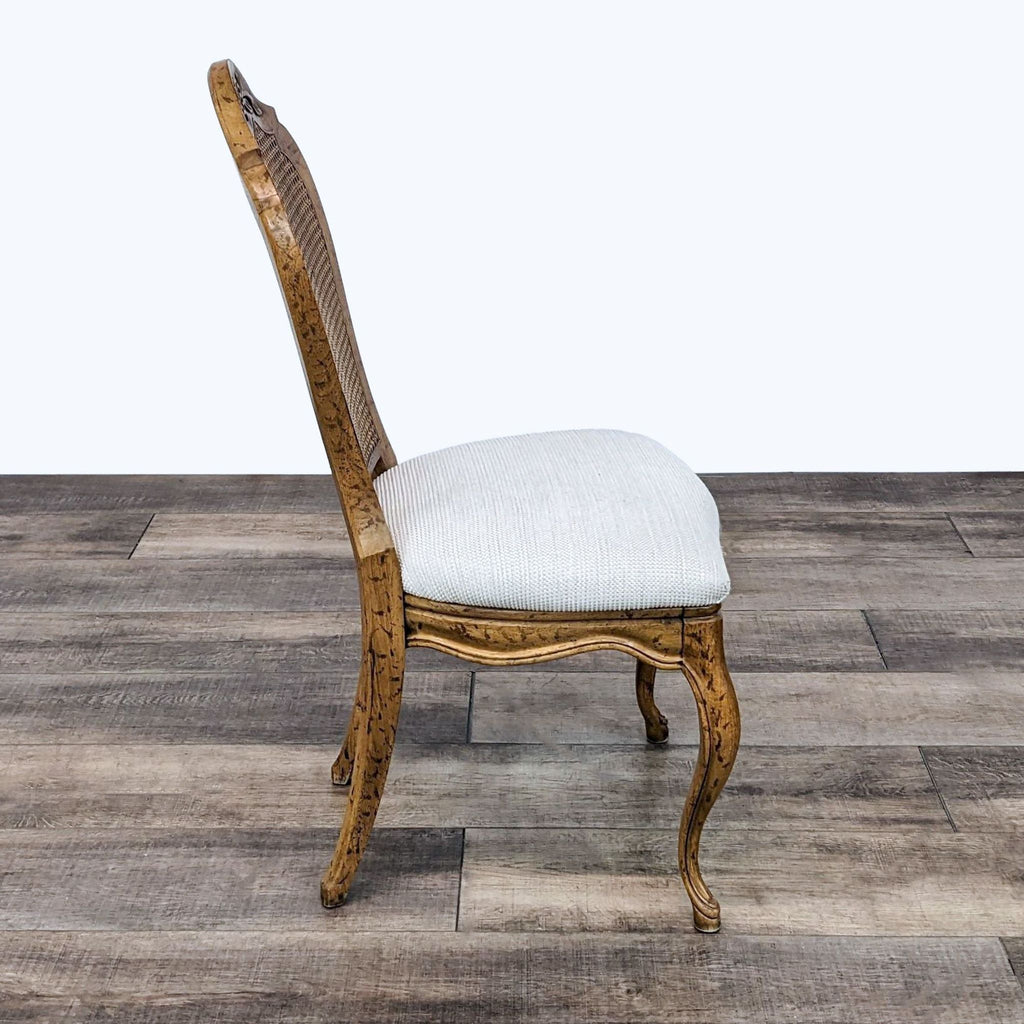 Louis XV Style Cane Back Side Chair