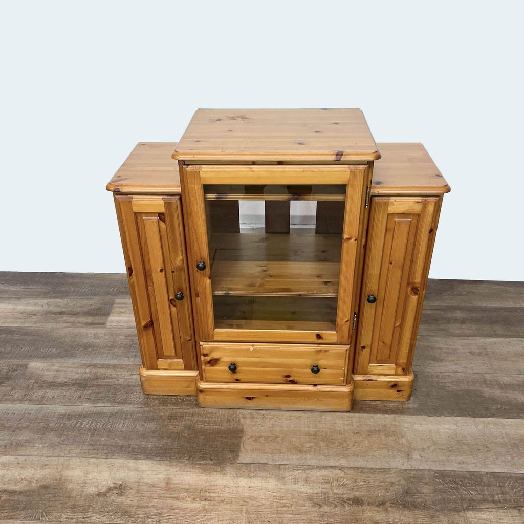 Vintage Ducal Pine HiFi Cabinet