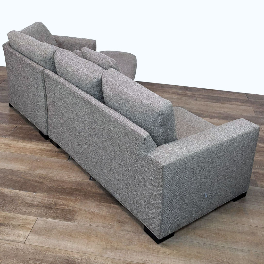 Room & Board Modern Metro Sectional With Angled Chaise