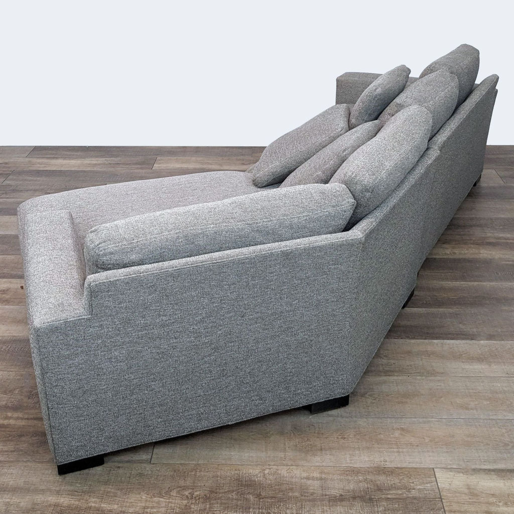 Room & Board Modern Metro Sectional With Angled Chaise