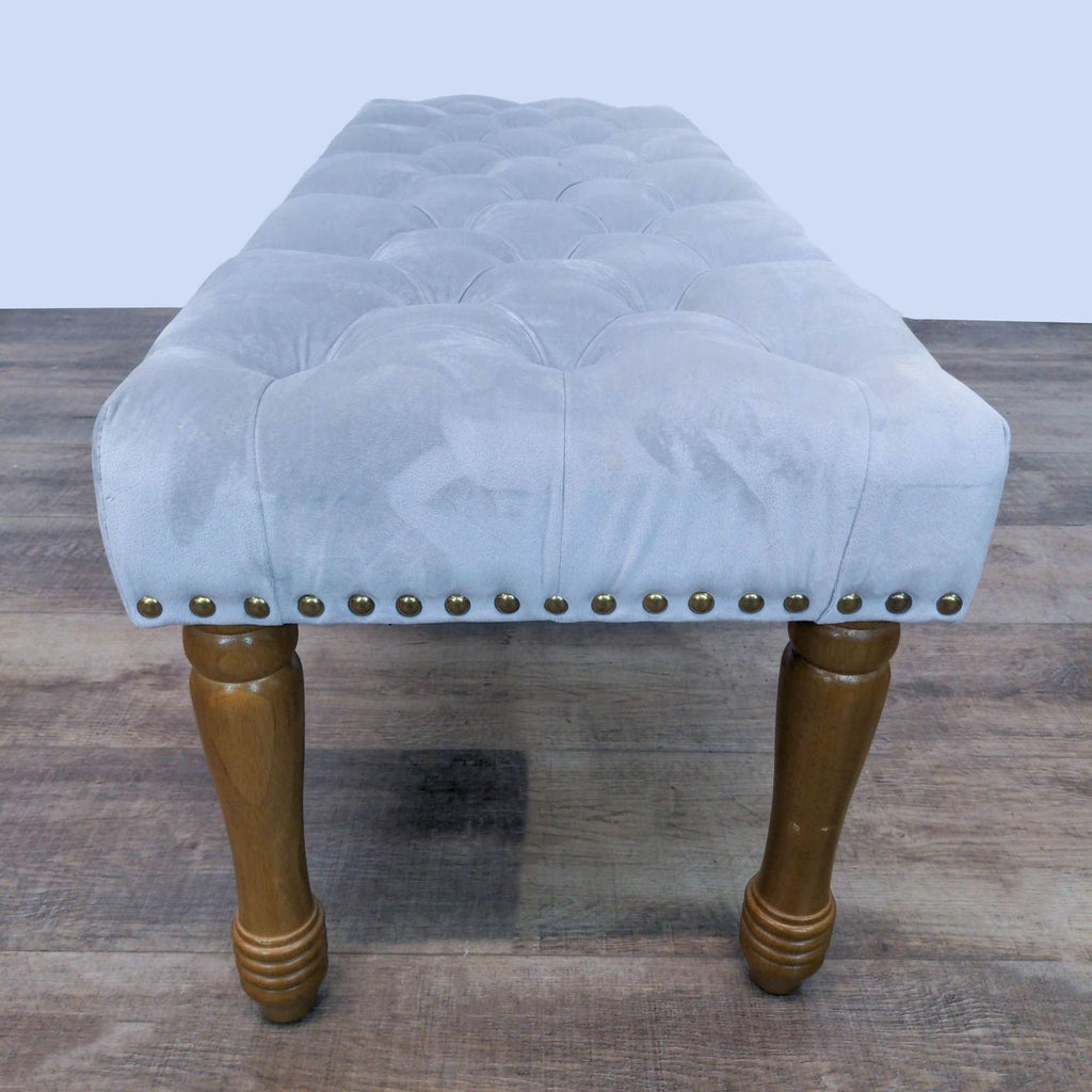Traditional Tufted Top Ottoman