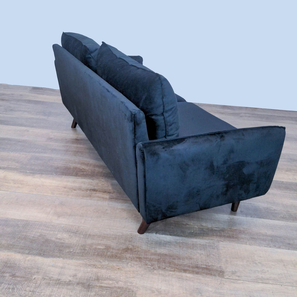 Modern Loveseat with Velvet Upholstery