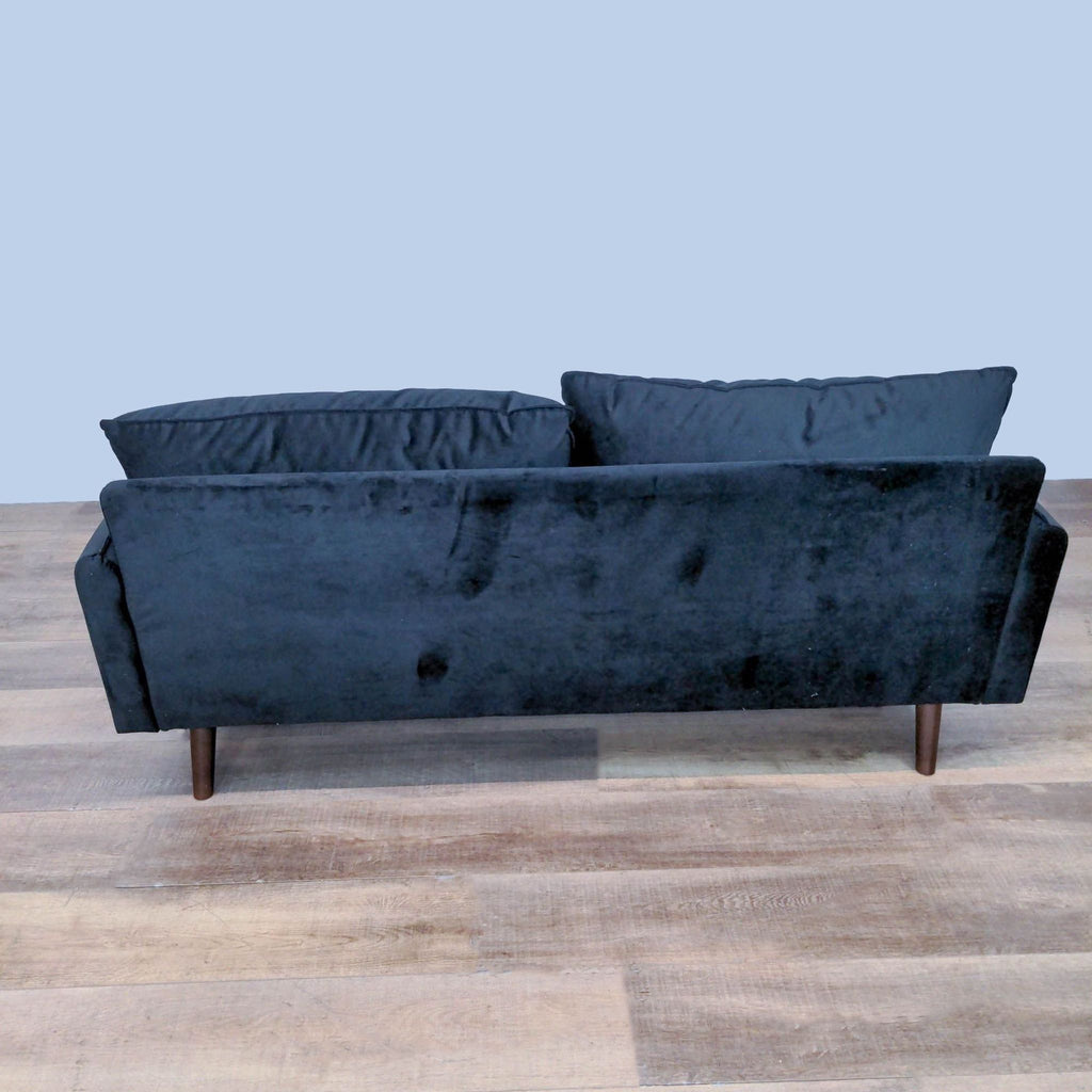 Modern Loveseat with Velvet Upholstery