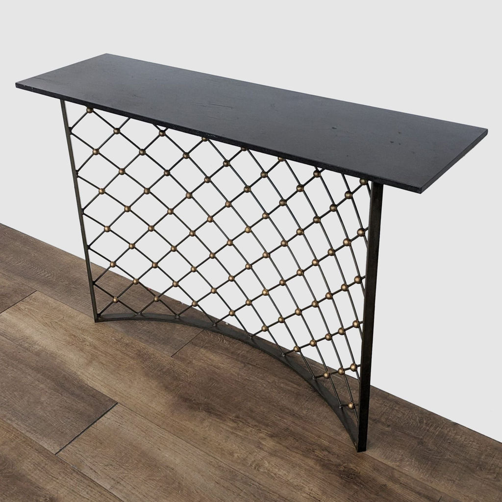 Marble Top Console Table