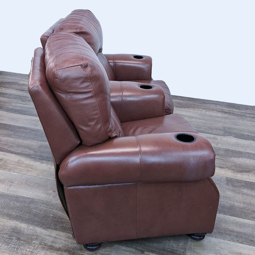 Leather Reclining Theater Seats