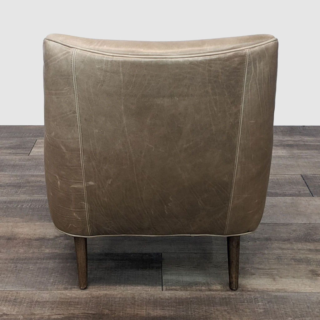 Four Hands Leather Danya Lounge Chair