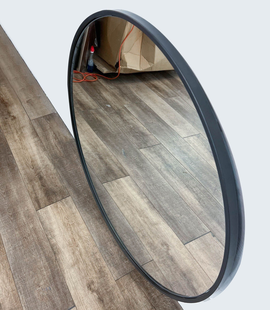 Williams Sanoma framed Round Wall Mirror