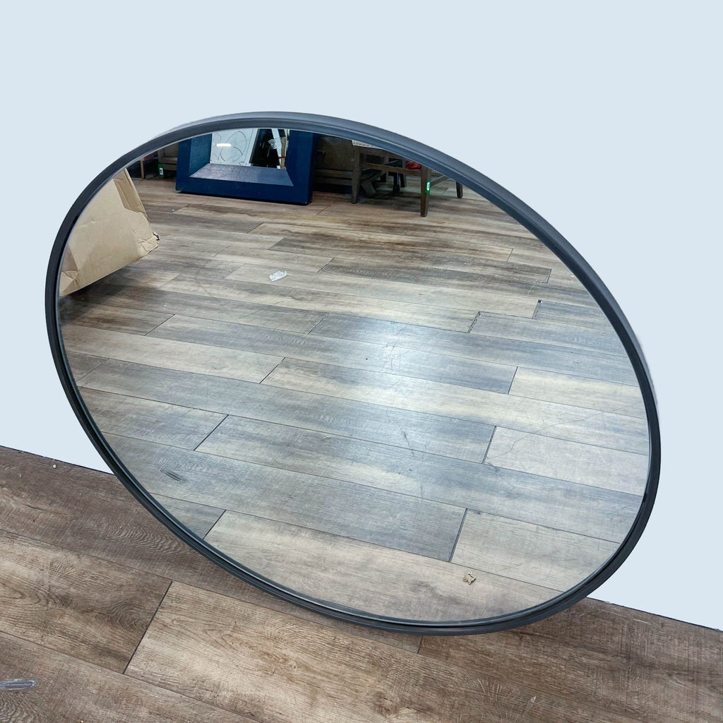 Williams Sanoma framed Round Wall Mirror