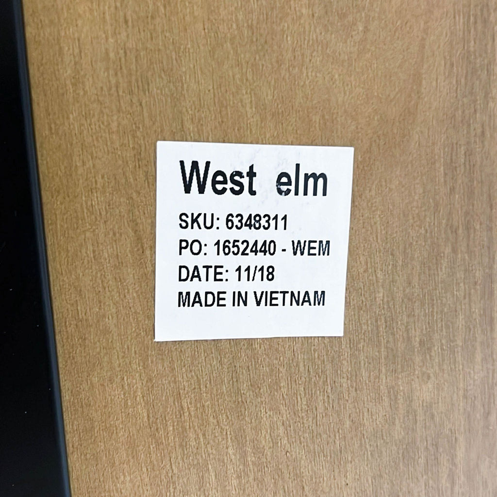 West Elm Mid-Century Style Expandable Wooden Dining Table