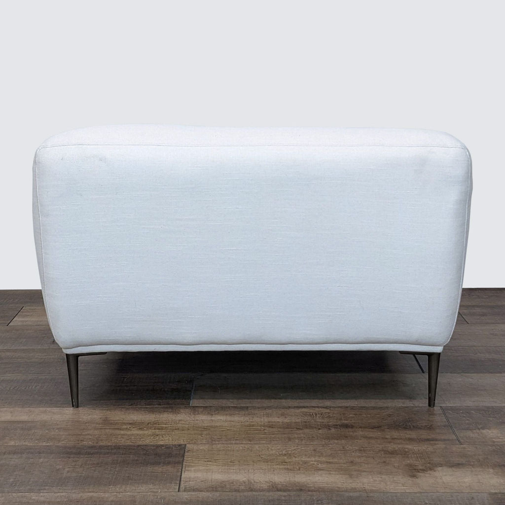 Abisko Quartz White Lounge Chair By Article