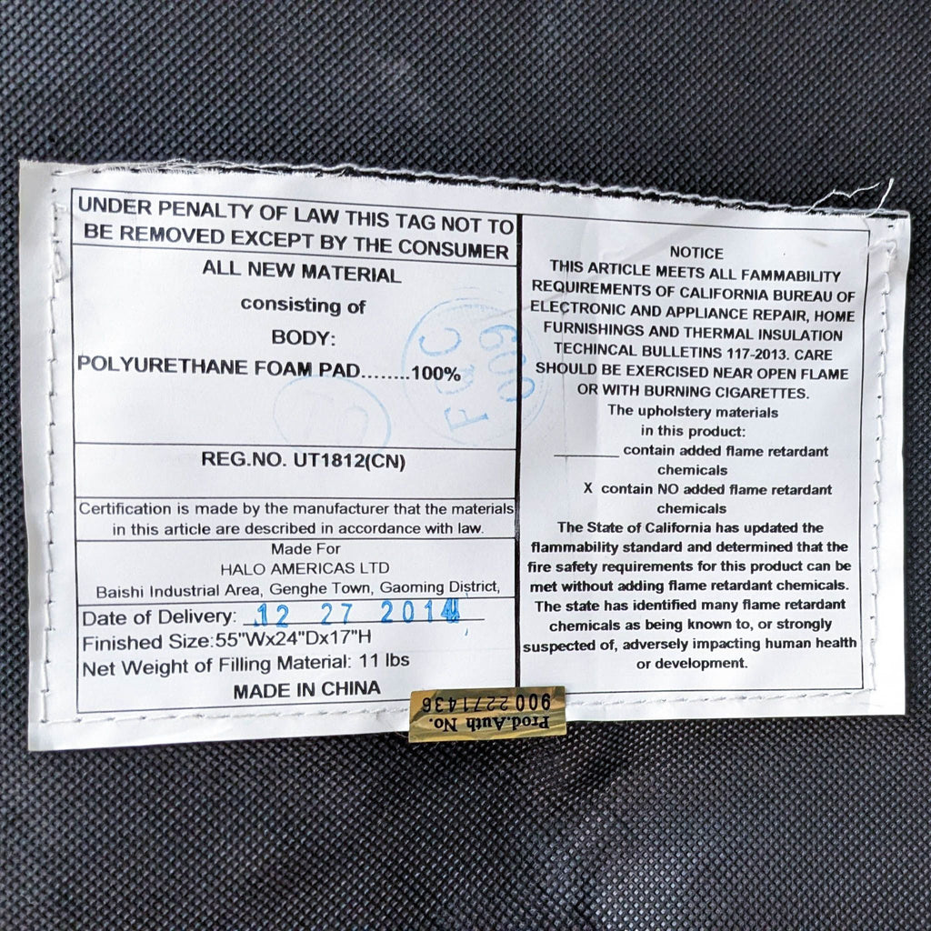 Tufted Leather Ottoman