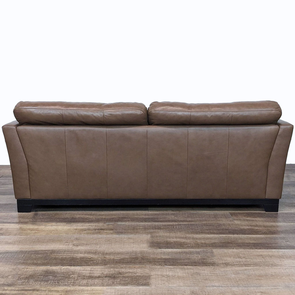 Chateau d'Ax Classic Brown Leather Sofa