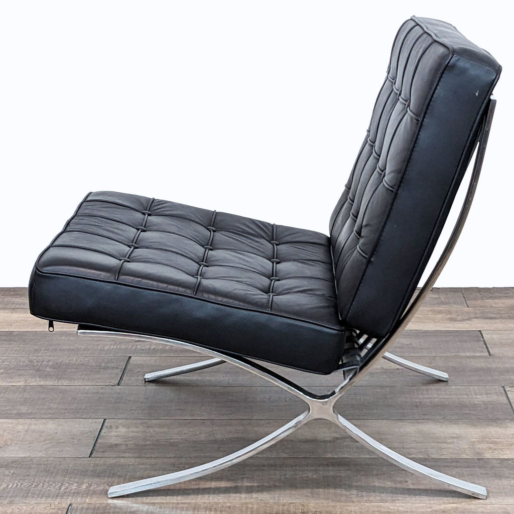 Barcelona Replica Leather Lounge Chair