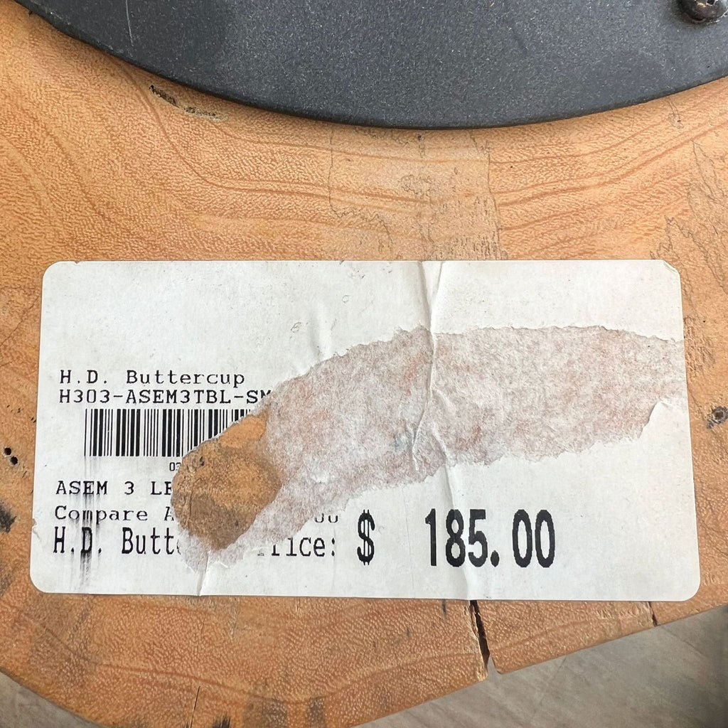 H.D. Buttercup Live Edge Side Table