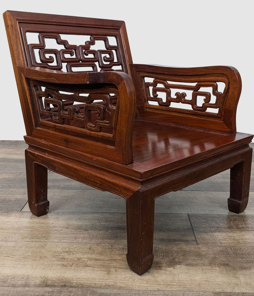 Asian Design Rosewood Chair