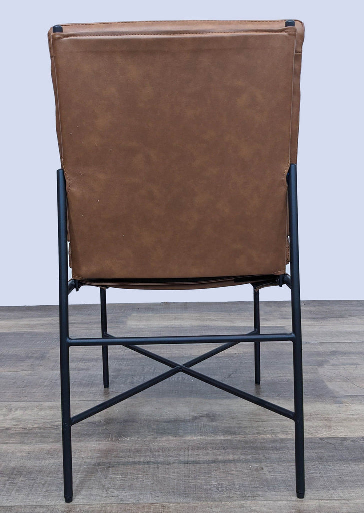 Faux Leather & Metal Dining Chair by Hearth & Hand with Magnolia