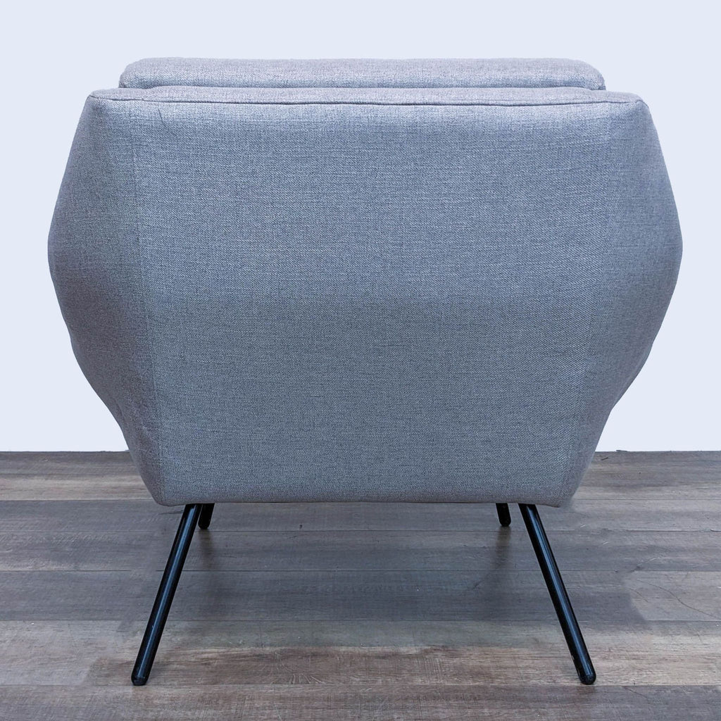 HD Buttercup Modern Z Chair in Light Grey