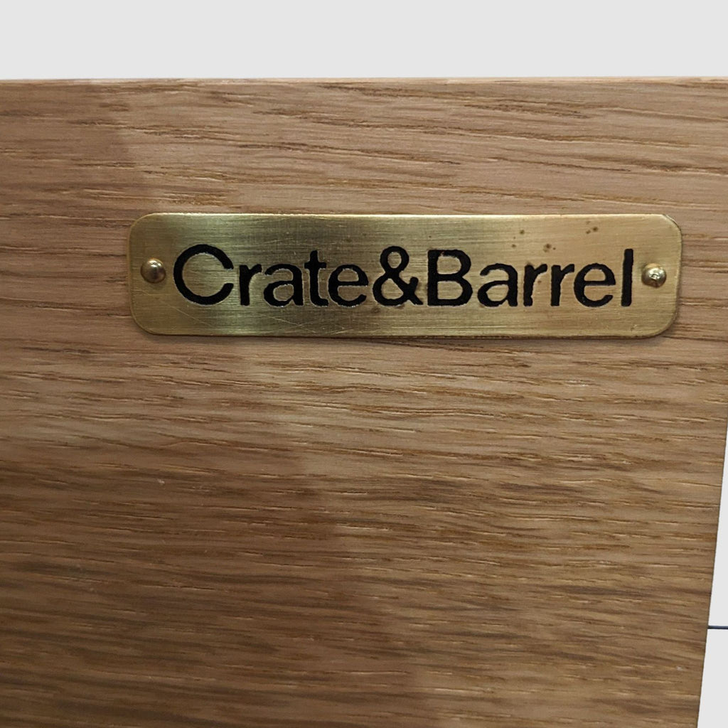 Crate & Barrel Casa White Oak Nightstand