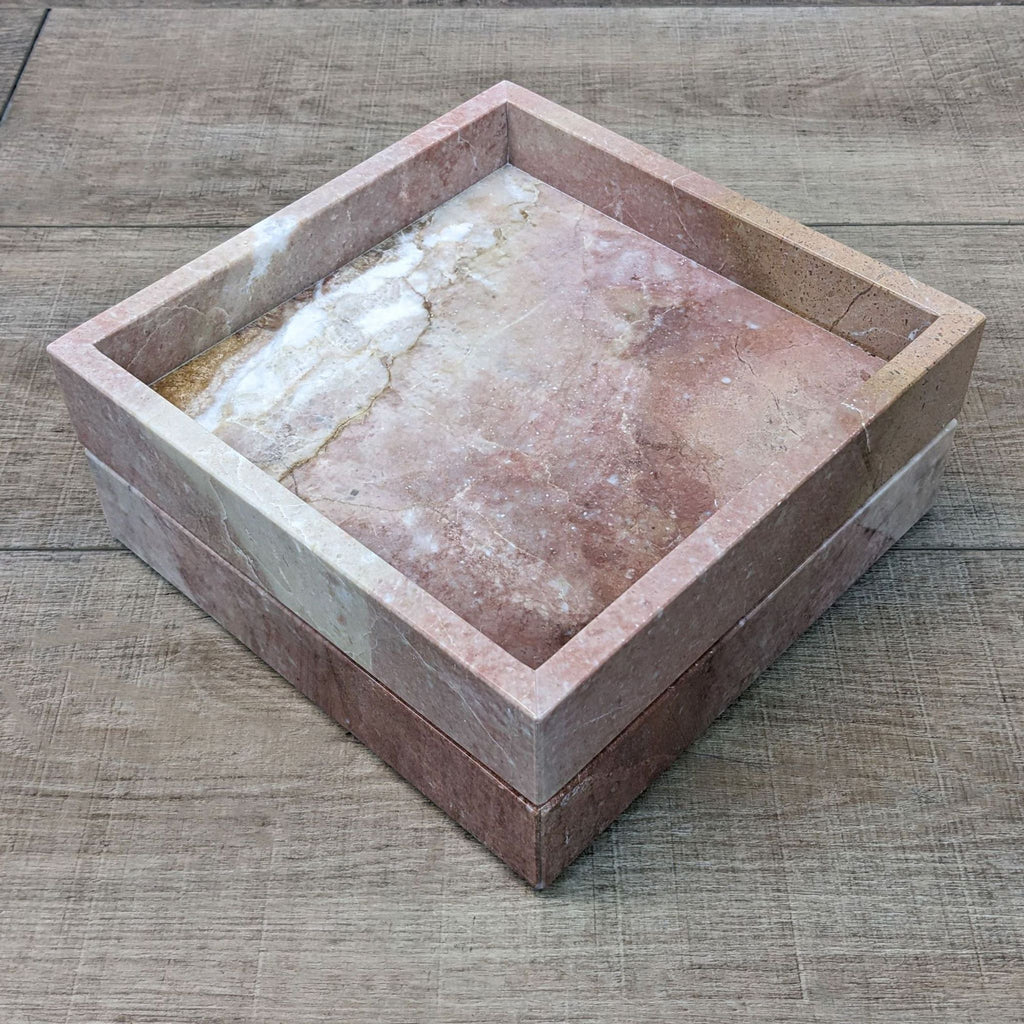 CB2 Polished Marble Display Trays - Set of 2