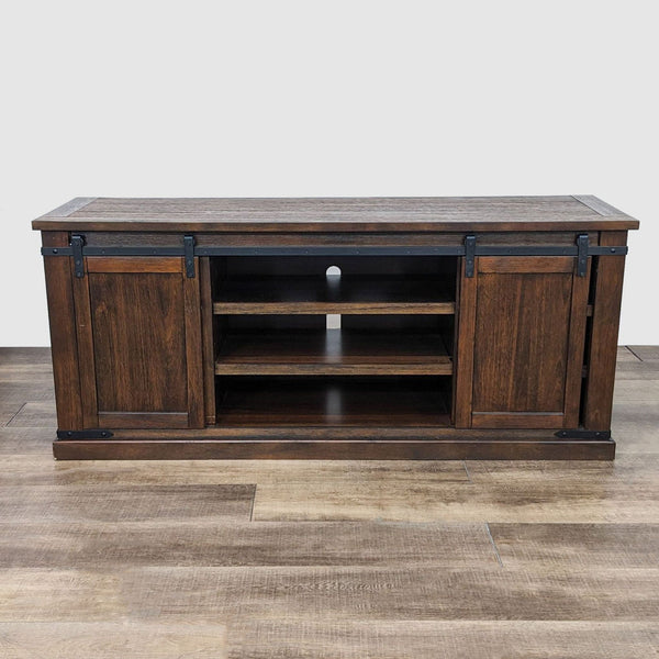 the home depot solid wood tv stand
