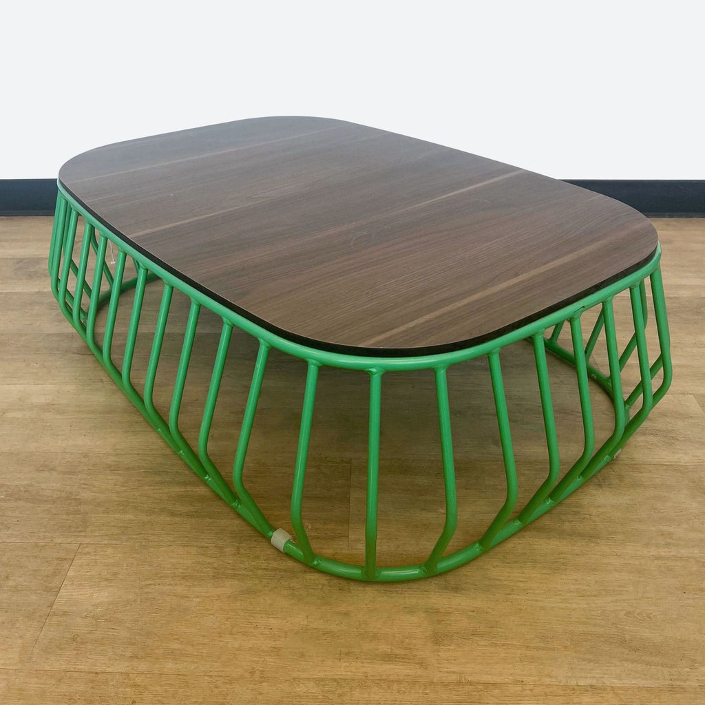 H.D. Buttercup Wood & Metal Coffee Table