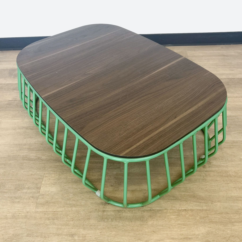 H.D. Buttercup Wood & Metal Coffee Table