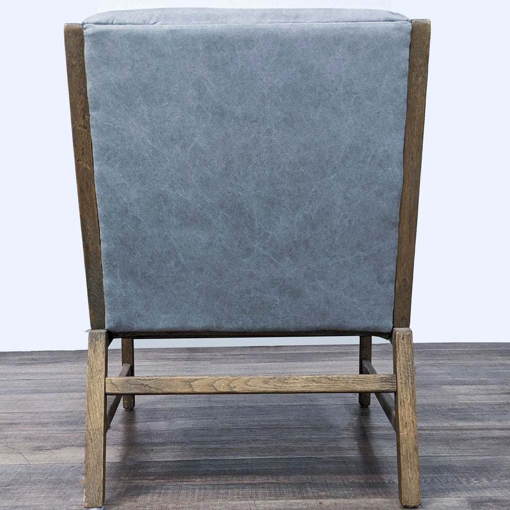 Modern Rustic Grey Lounge Chair