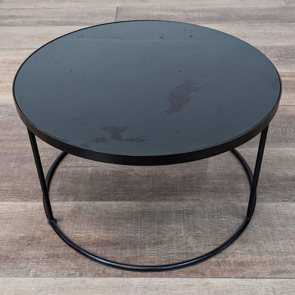 Notre Monde Glass Top Coffee Table