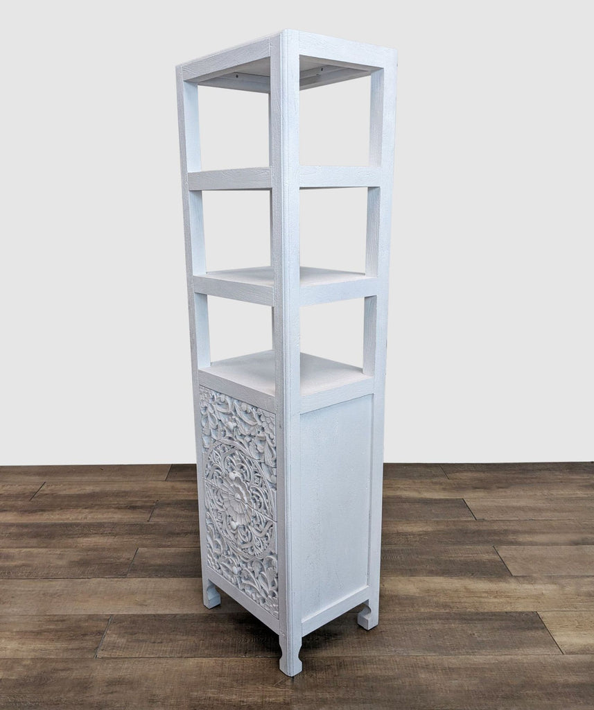 Anthropologie Handcarved Lombok Storage Cabinet